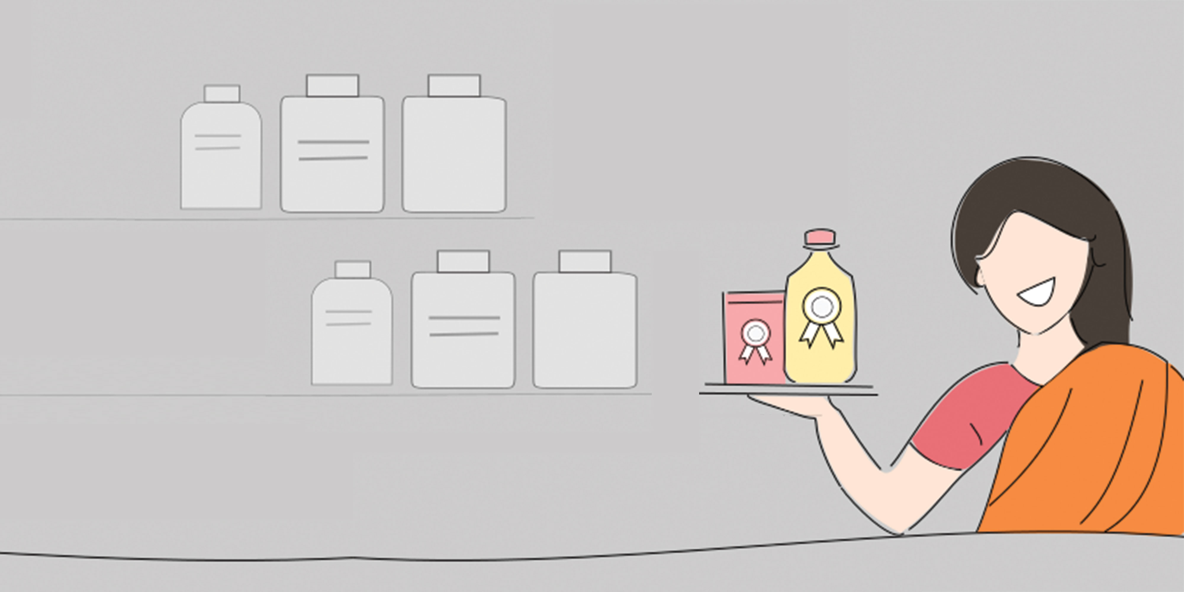 Lady-holding-packaging
