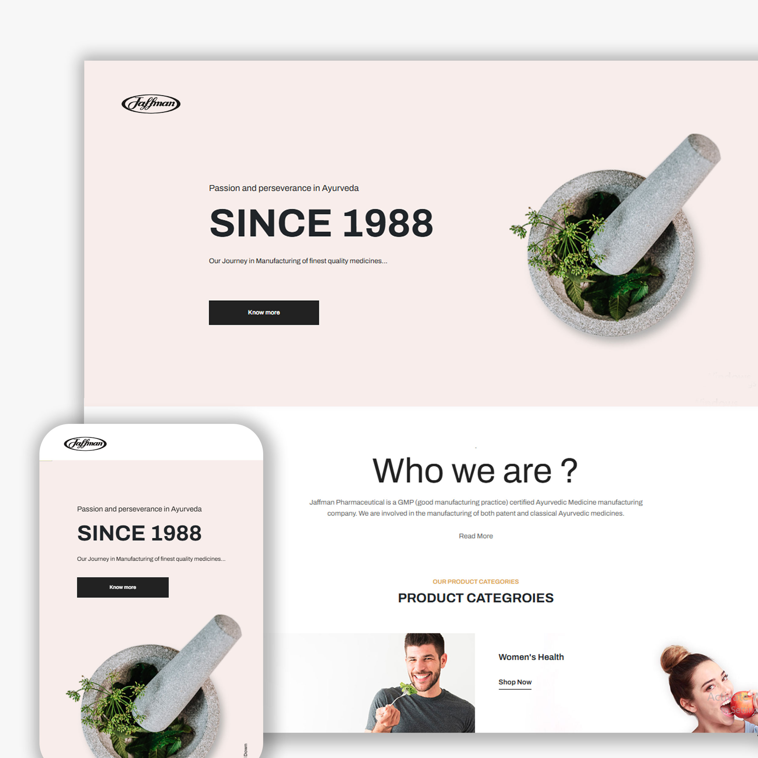 jaffman-parmaceuticals-website